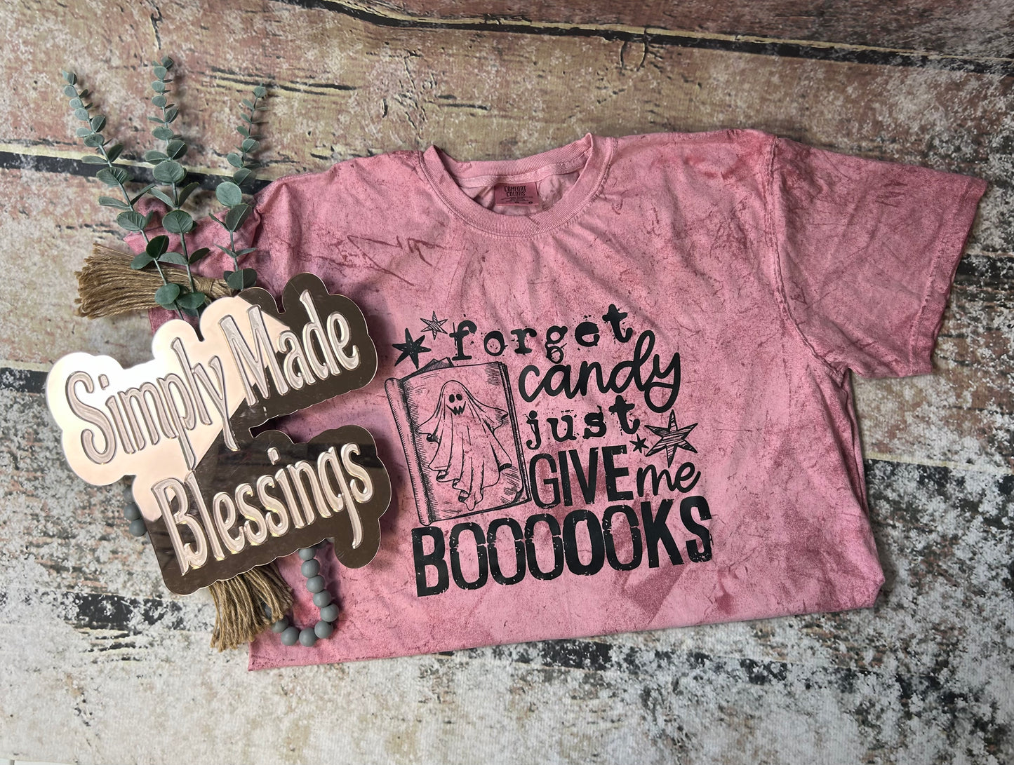 Halloween boooooks Tee - Large