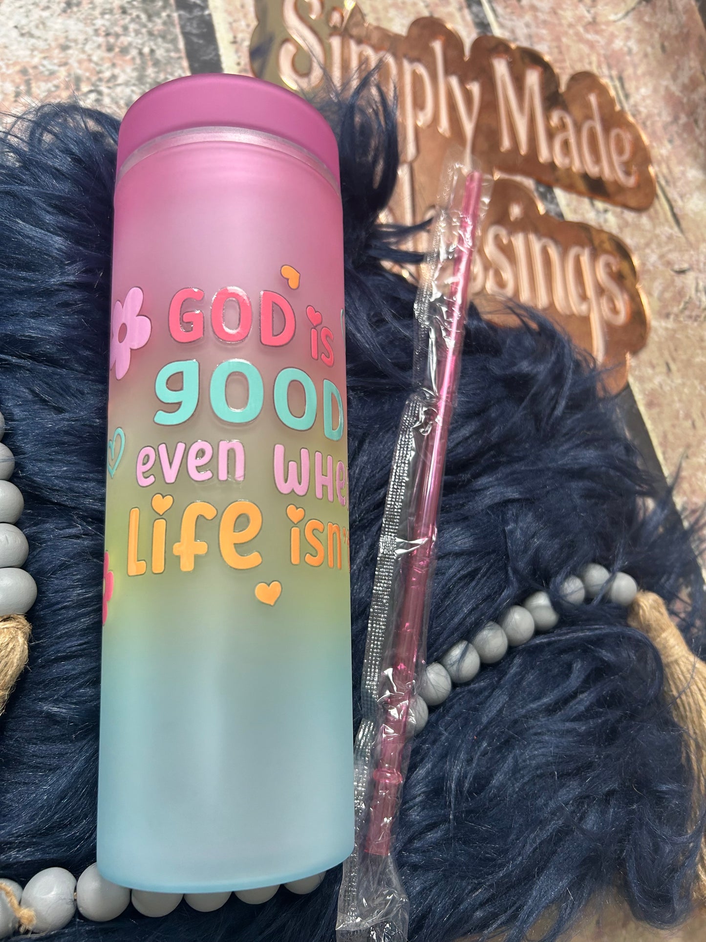 God is Good 20oz Acrylic Tumbler