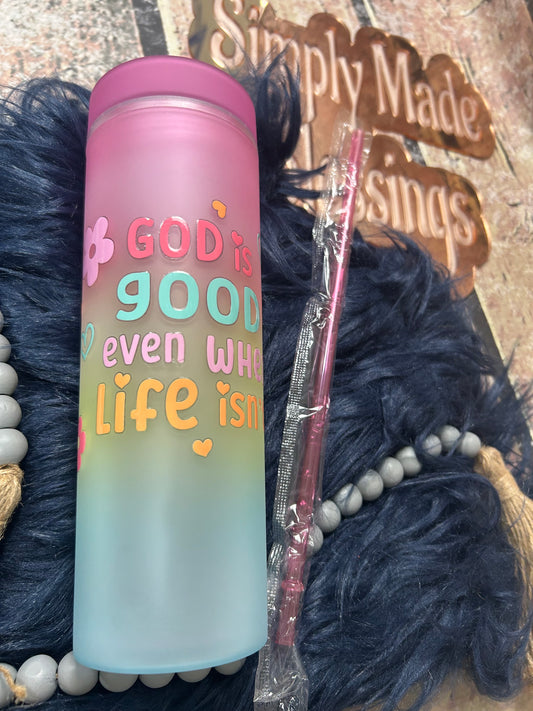 God is Good 20oz Acrylic Tumbler