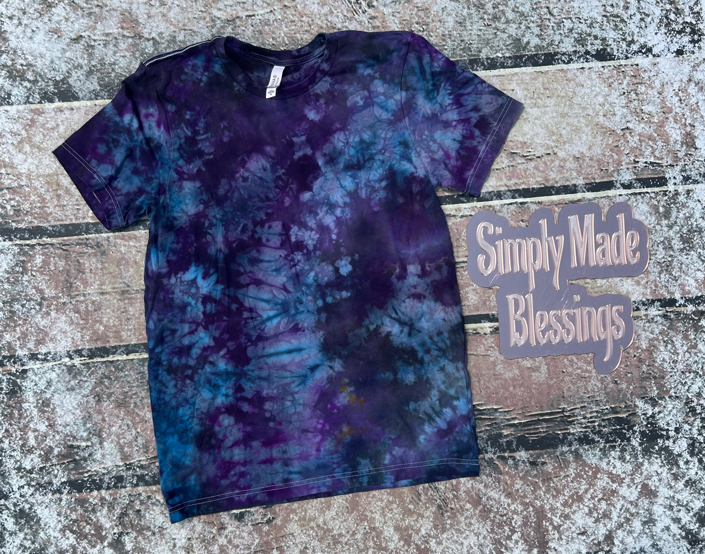 Midnight Depths Ice Dye