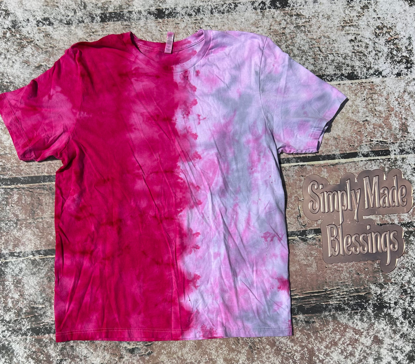 Pink Mirage Ice Dye