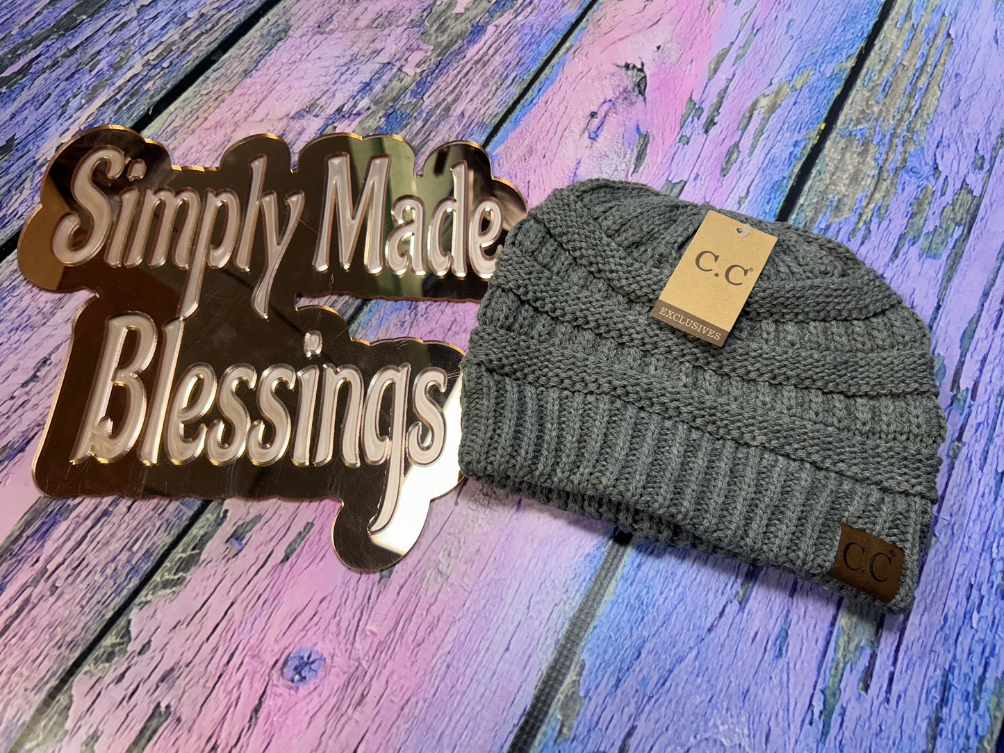 C. C. Solid Ribbed "The Original" Beanie