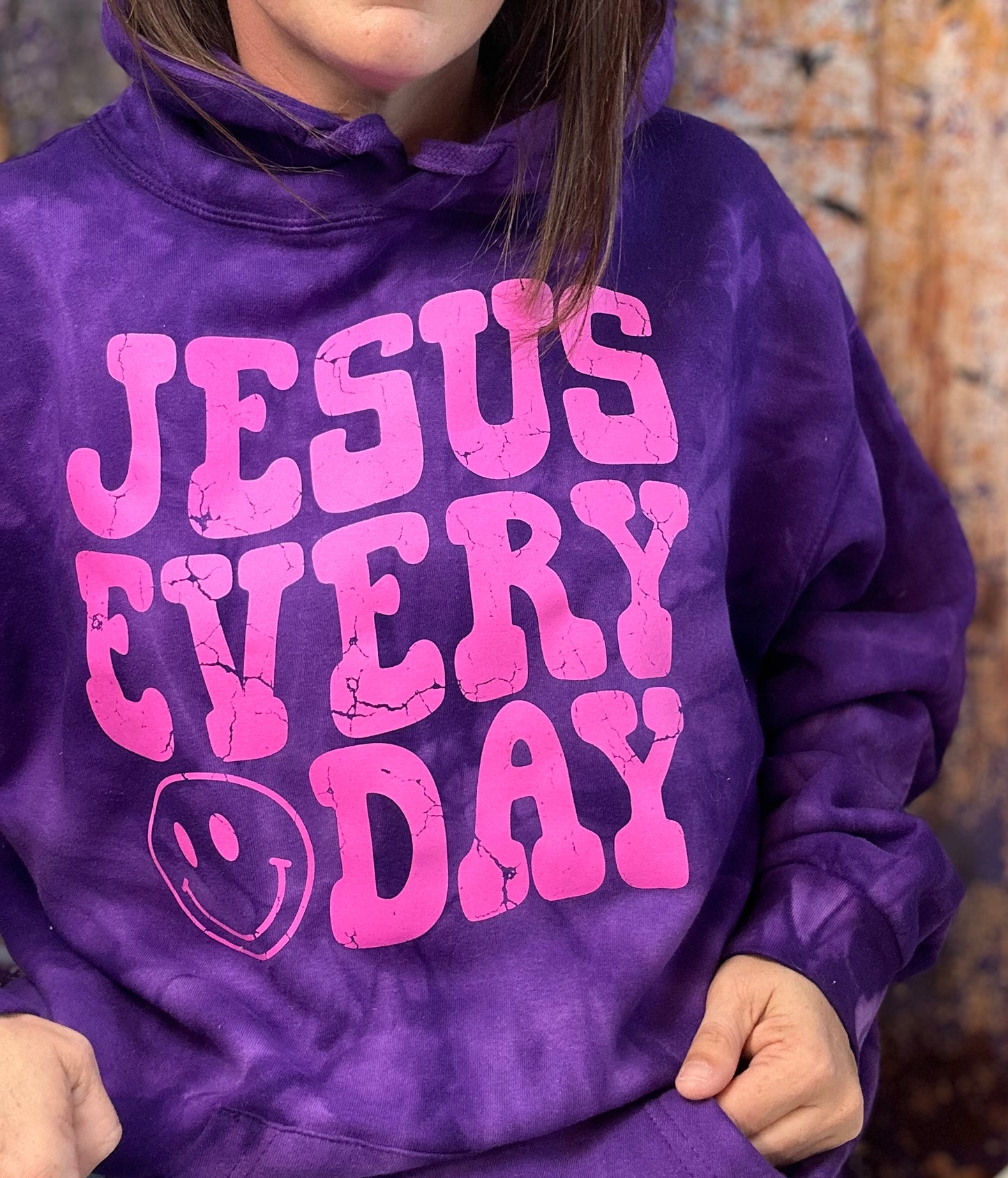 Jesus Everyday Tie Dye Hoodie
