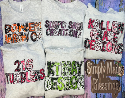 Splatter Alpha Doodle Design