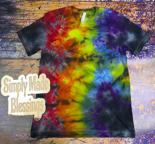 Prismatic Storm Ice Dye