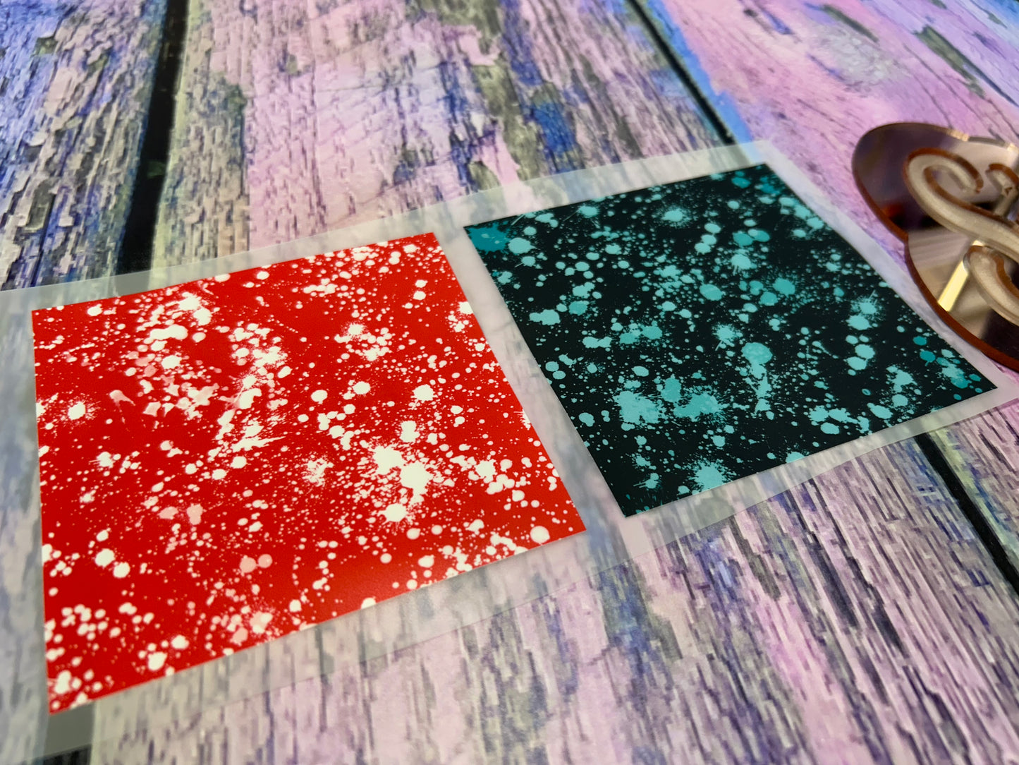 Splatter Alpha Doodle Design