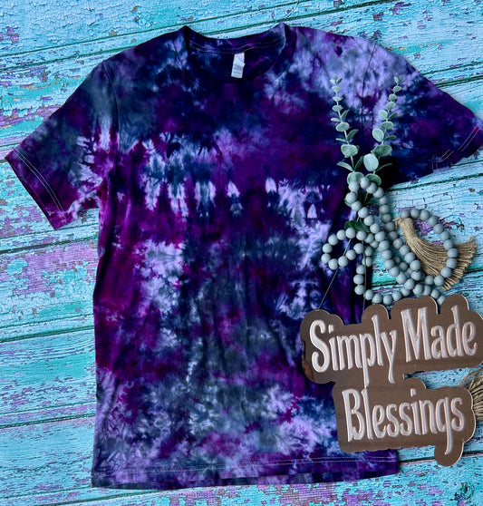 Purple Storm Ice Dye