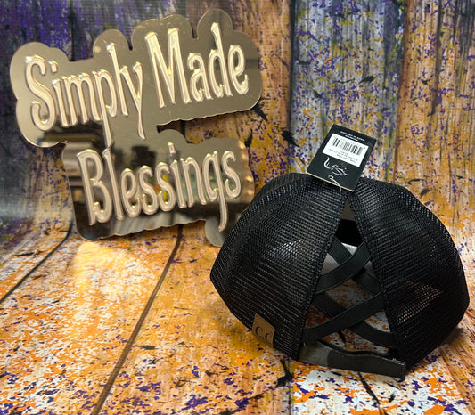 Wild Camo Ponytail Hat