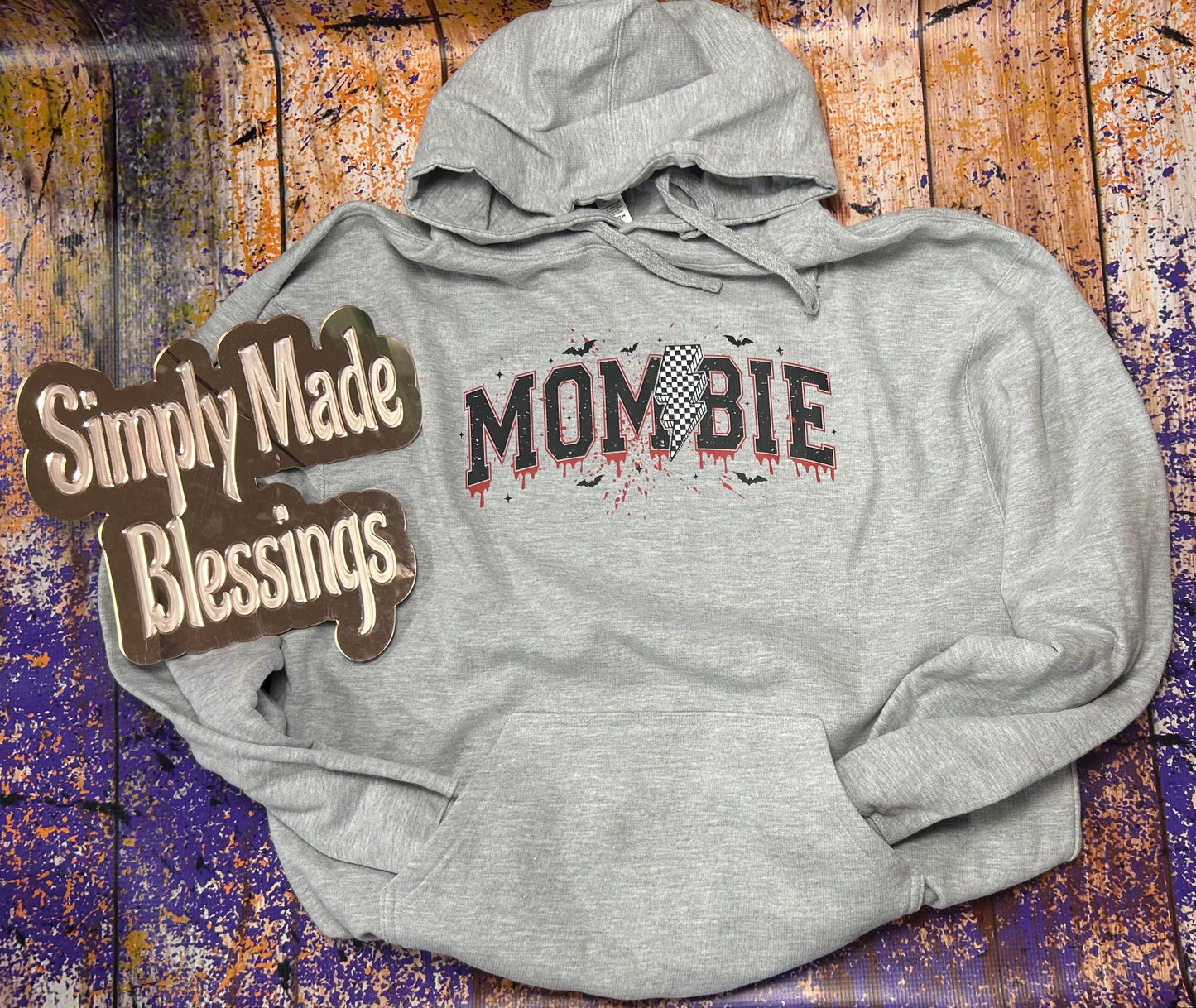 Mombie Hoodie - Large