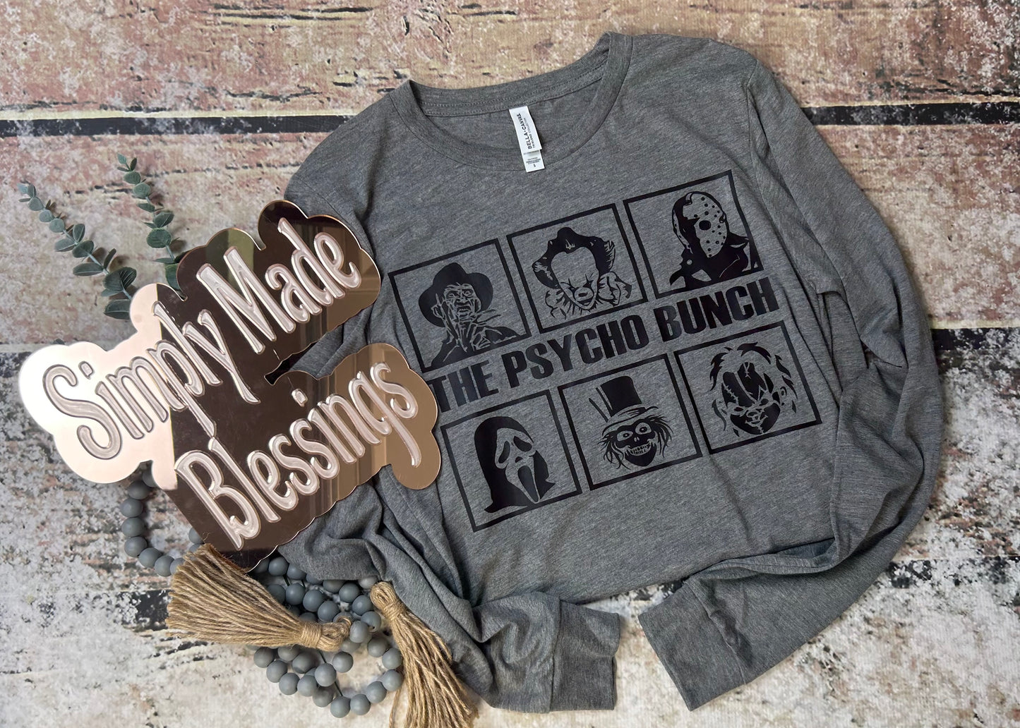 The Psycho Bunch Long Sleeve Tee - Small