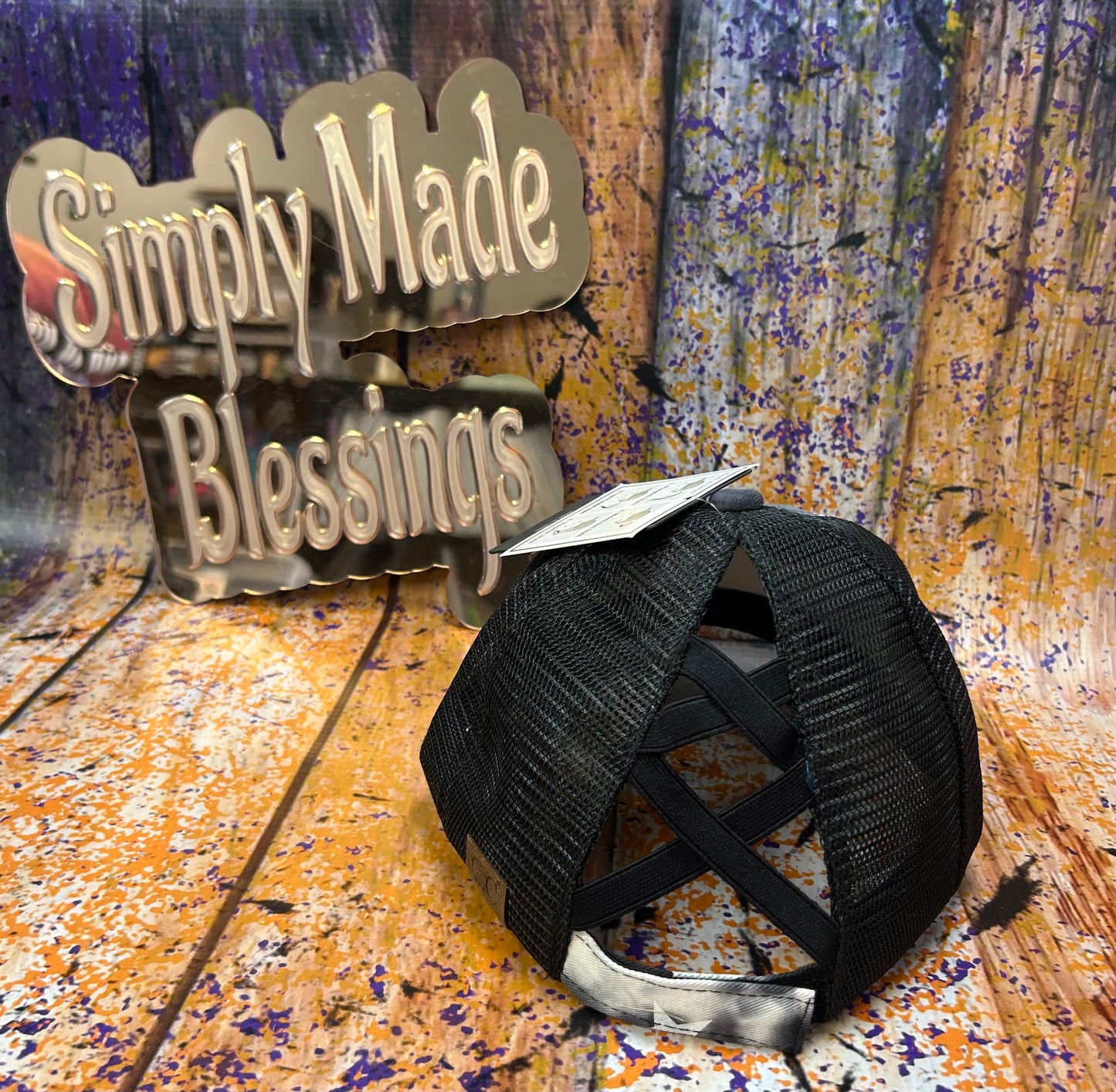 Star Flag Ponytail Hat