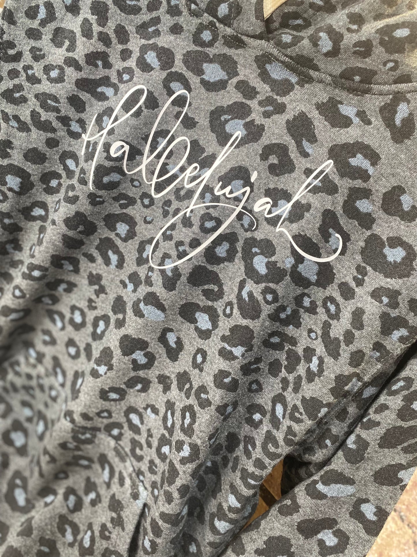 Hallelujah Leopard Hoodie