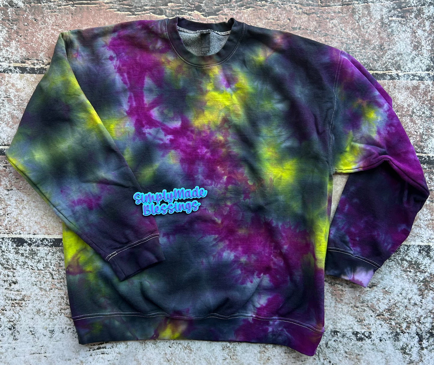 Neon Nightshade Ice Dye