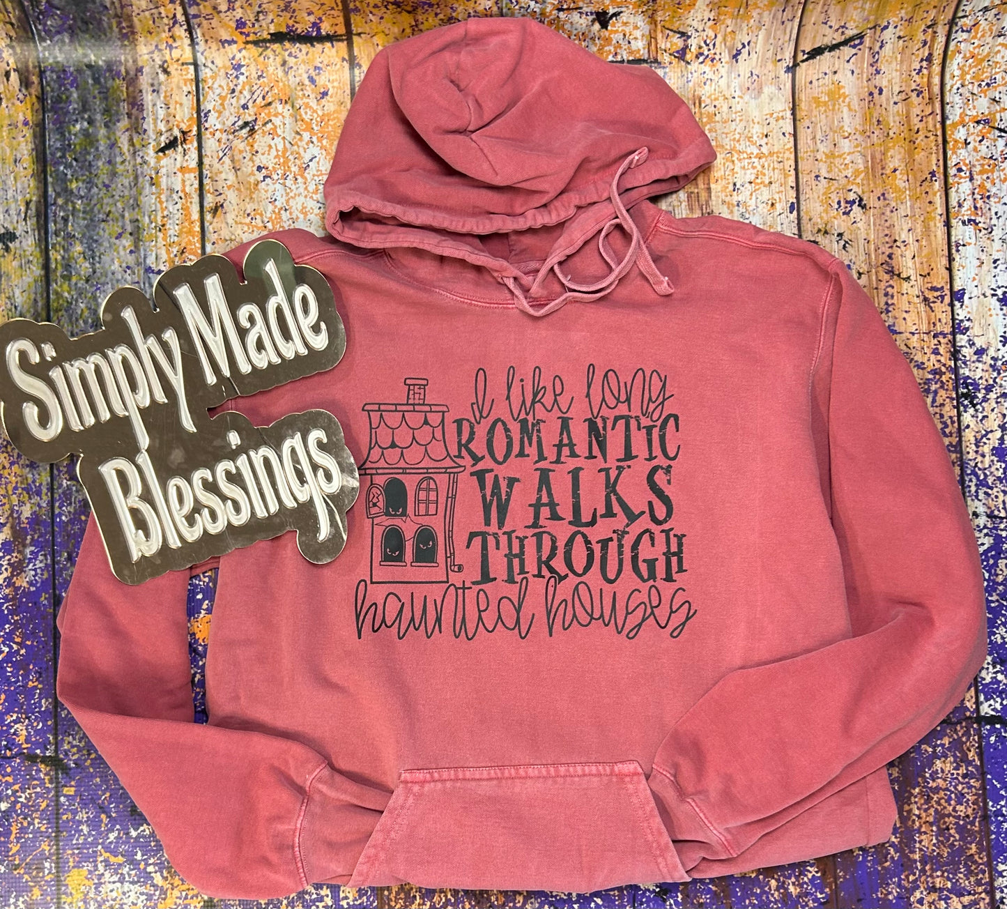 Romantic Walks Through Haunted Houses Hoodie