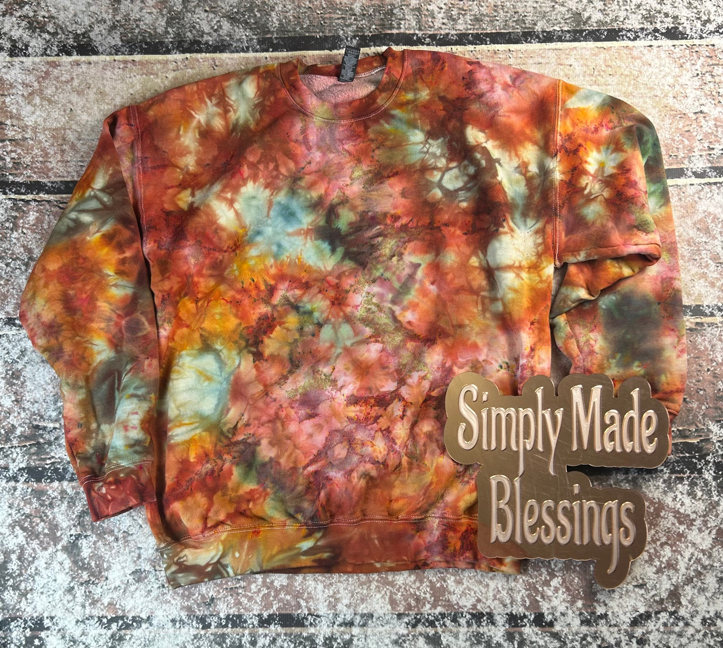 Amber Grove Ice Dye