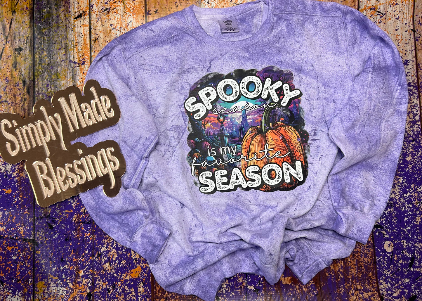 Spooky Season Crewneck Sweatshirt - Medium