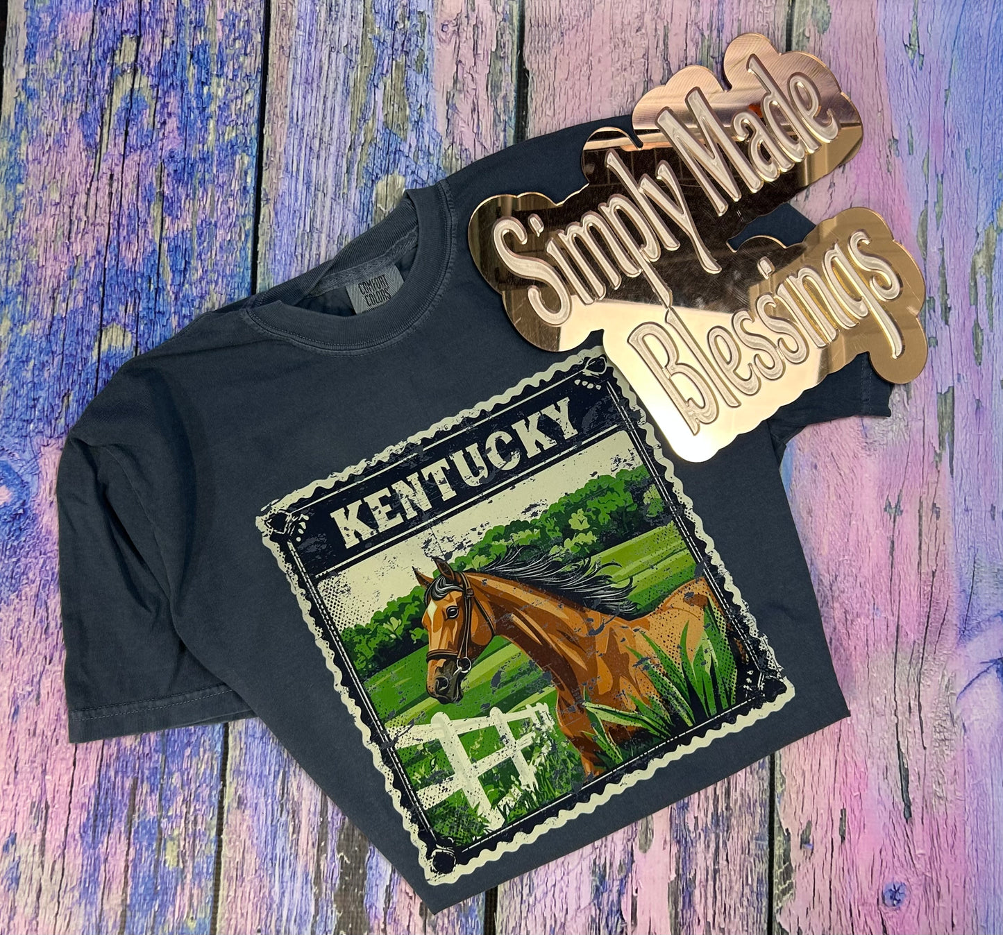 Kentucky Horse Stamp Tee - Medium