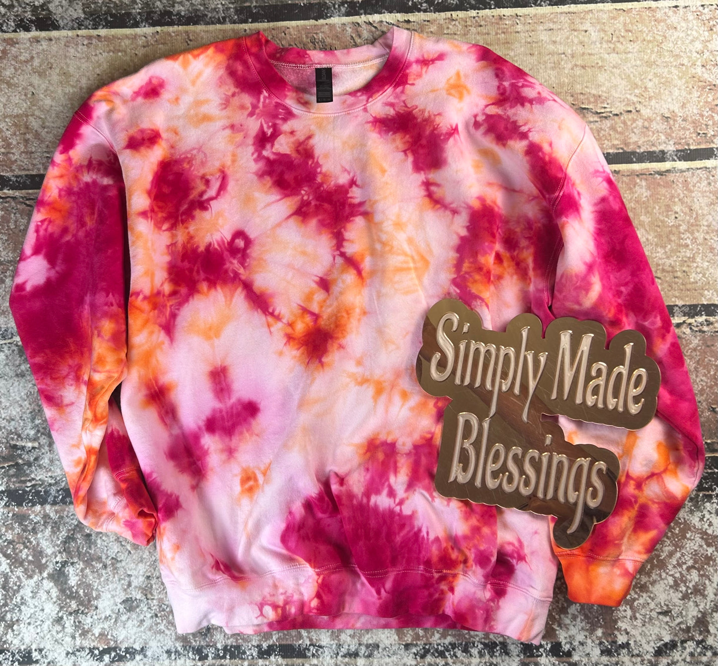 Sunset Sorbet Ice Dye