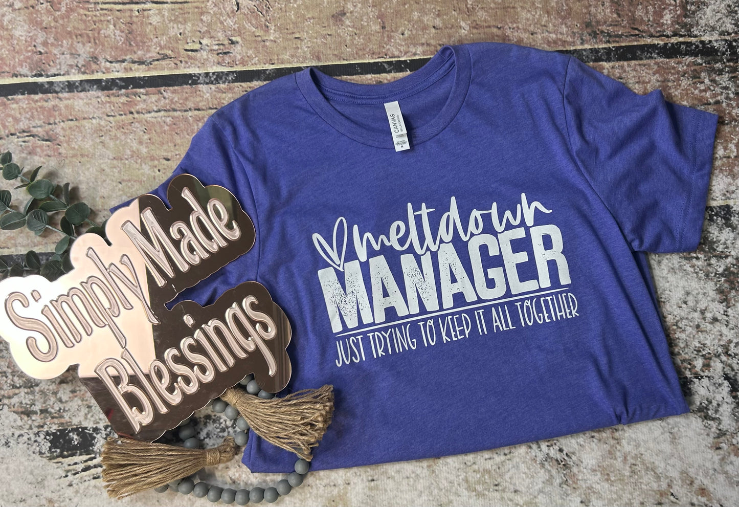 Meltdown Manager Tee - Medium