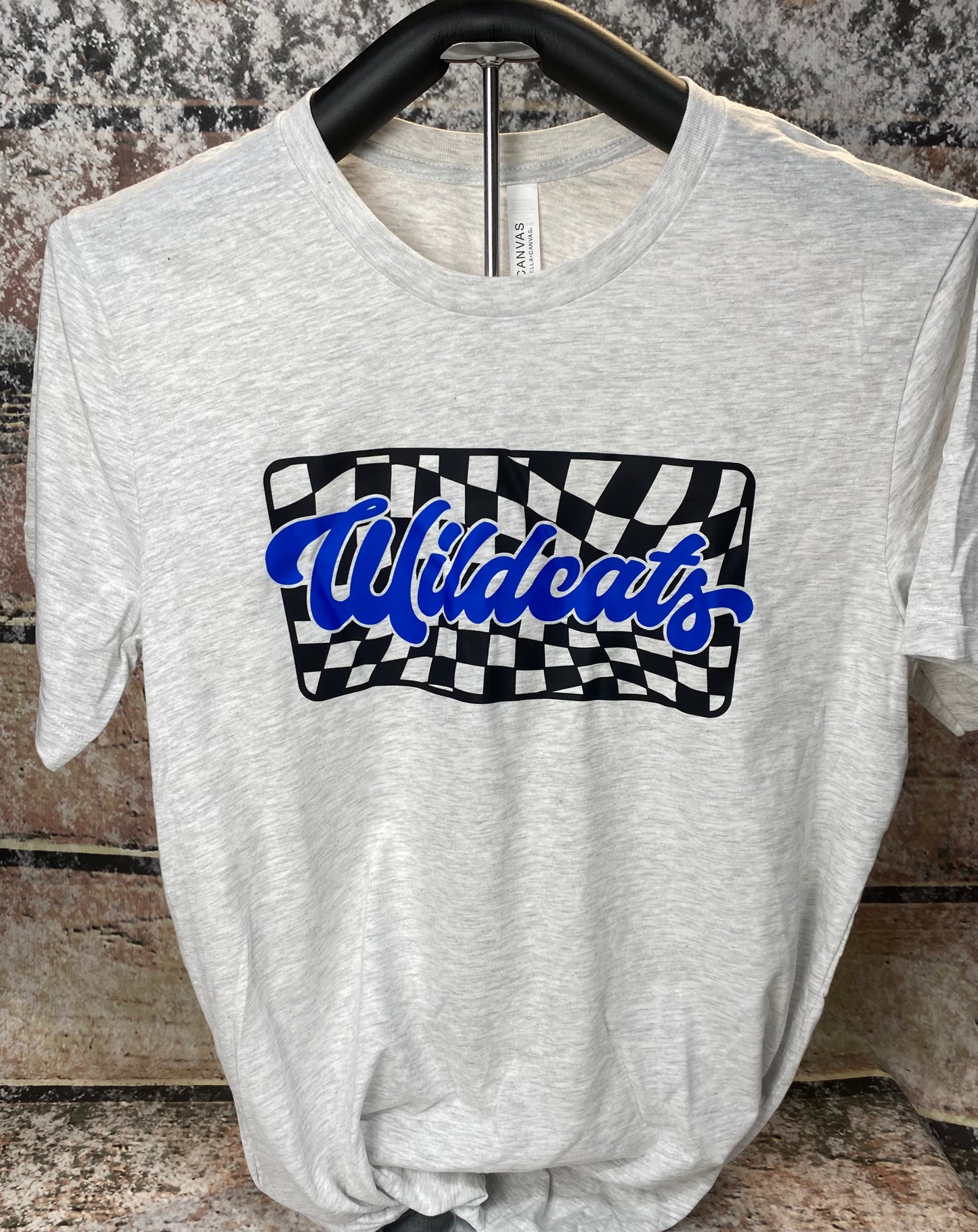 Wildcats Checkered Tee