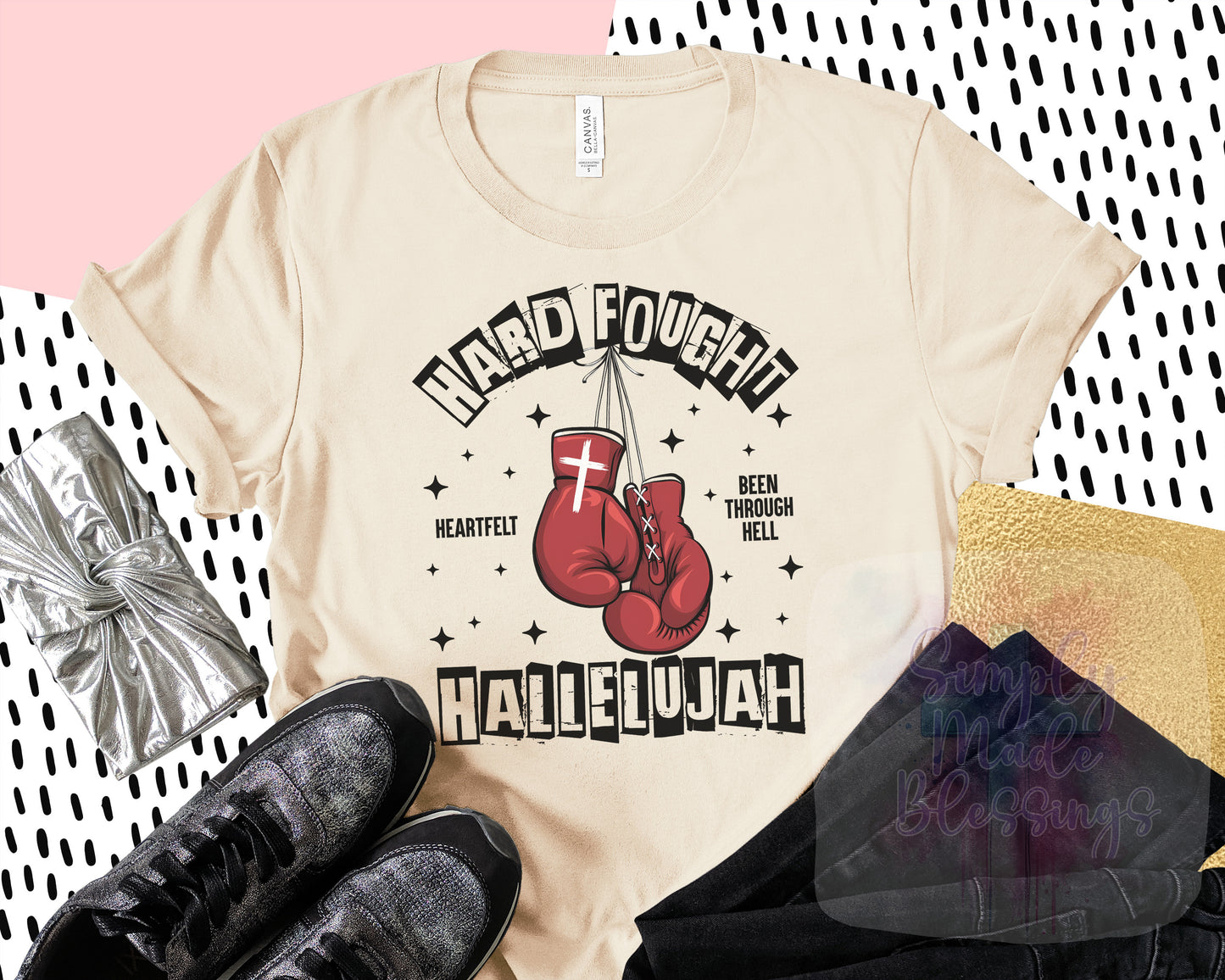 Hard Fought Hallelujah Design
