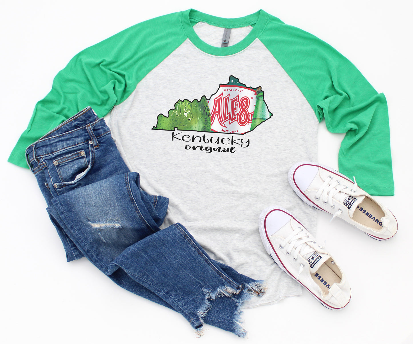 Ale 8 Raglan Baseball Tee