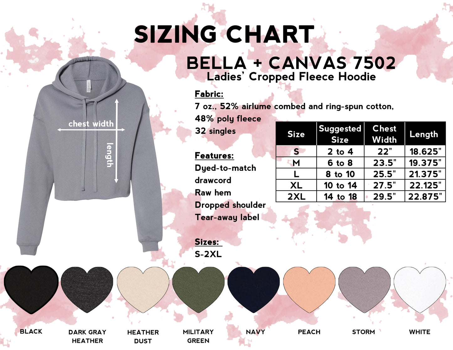 Elite Idols Crop Hoodie