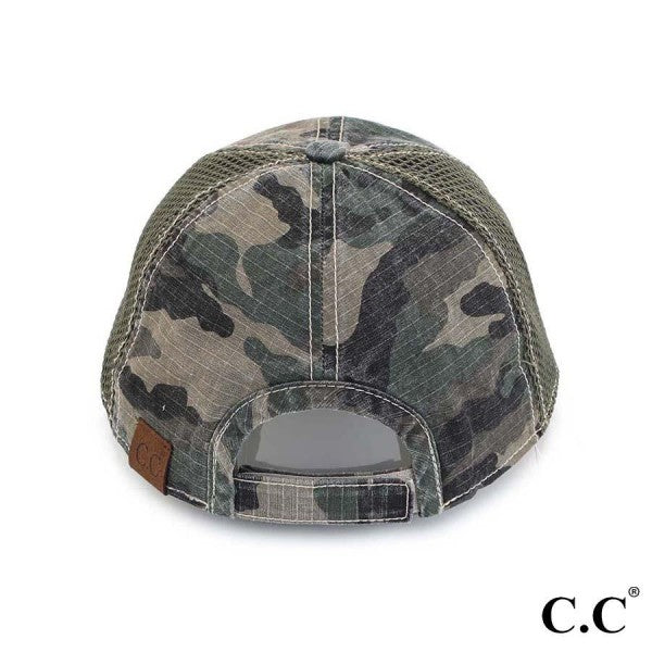 Camo Flag Cap