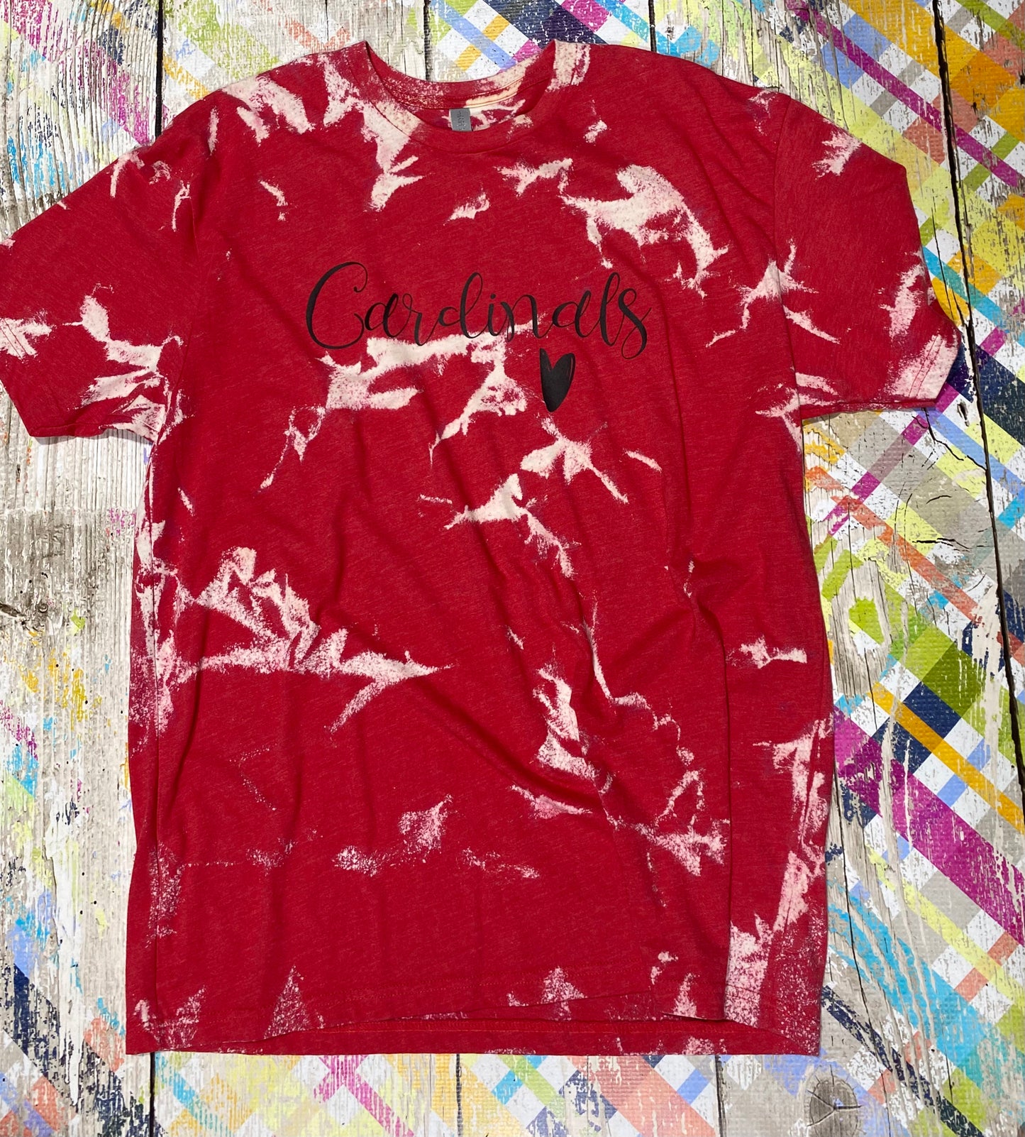 Cardinals Bleached Tee- XL