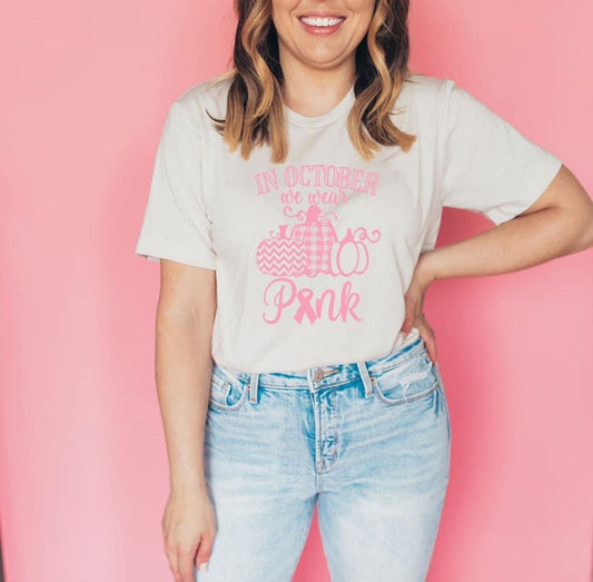 In October We Wear Pink Design