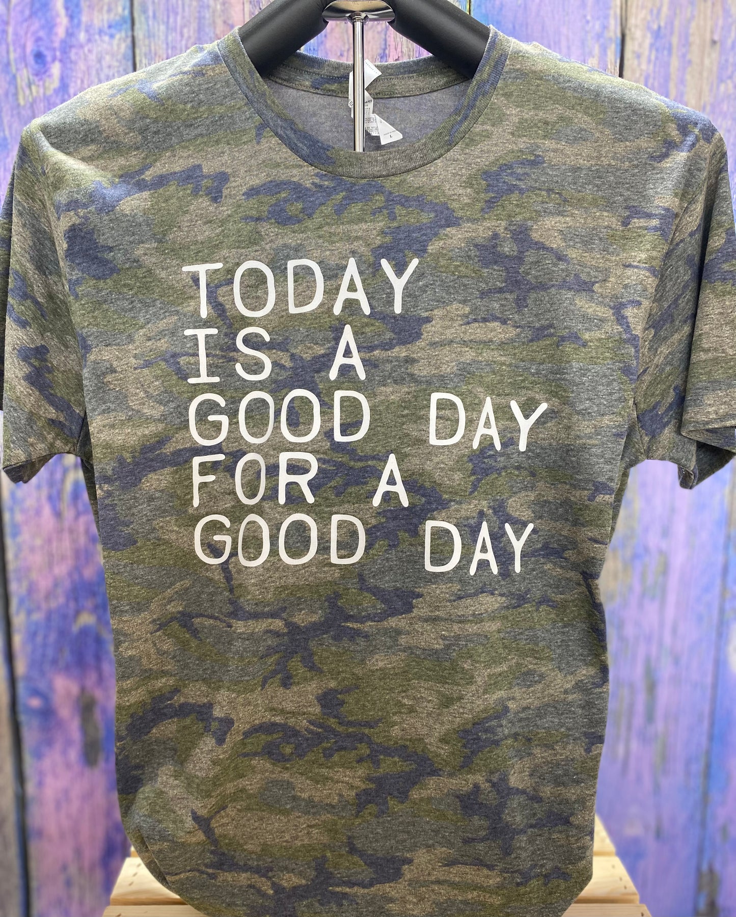 Good Day Vintage Camo Tee