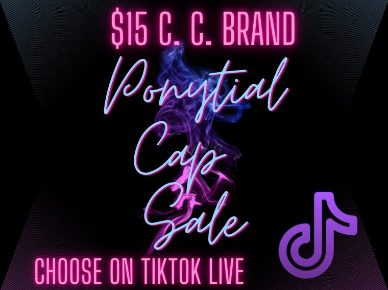 $15 C. C. Criss Cross Ponytail Cap Sale