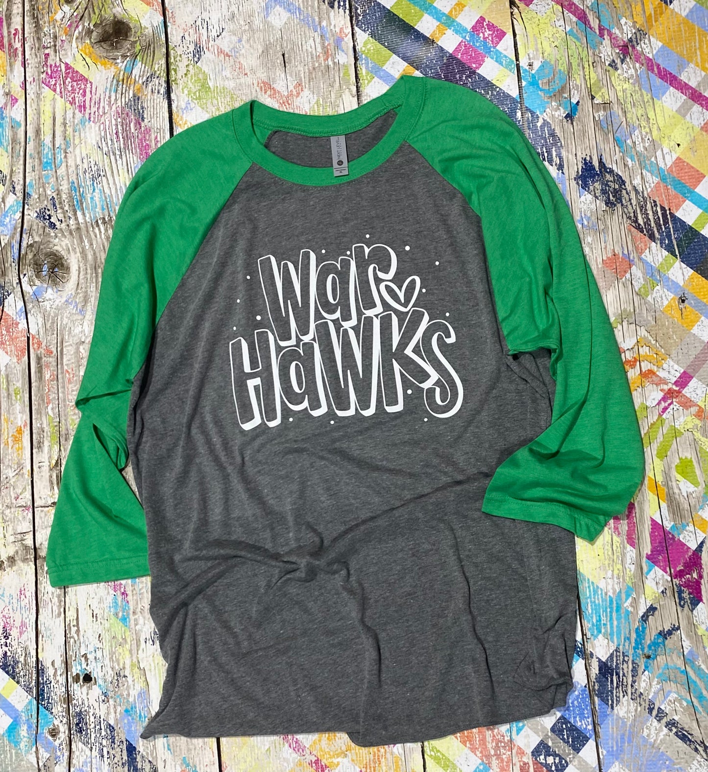 Warhawks Raglan - XL