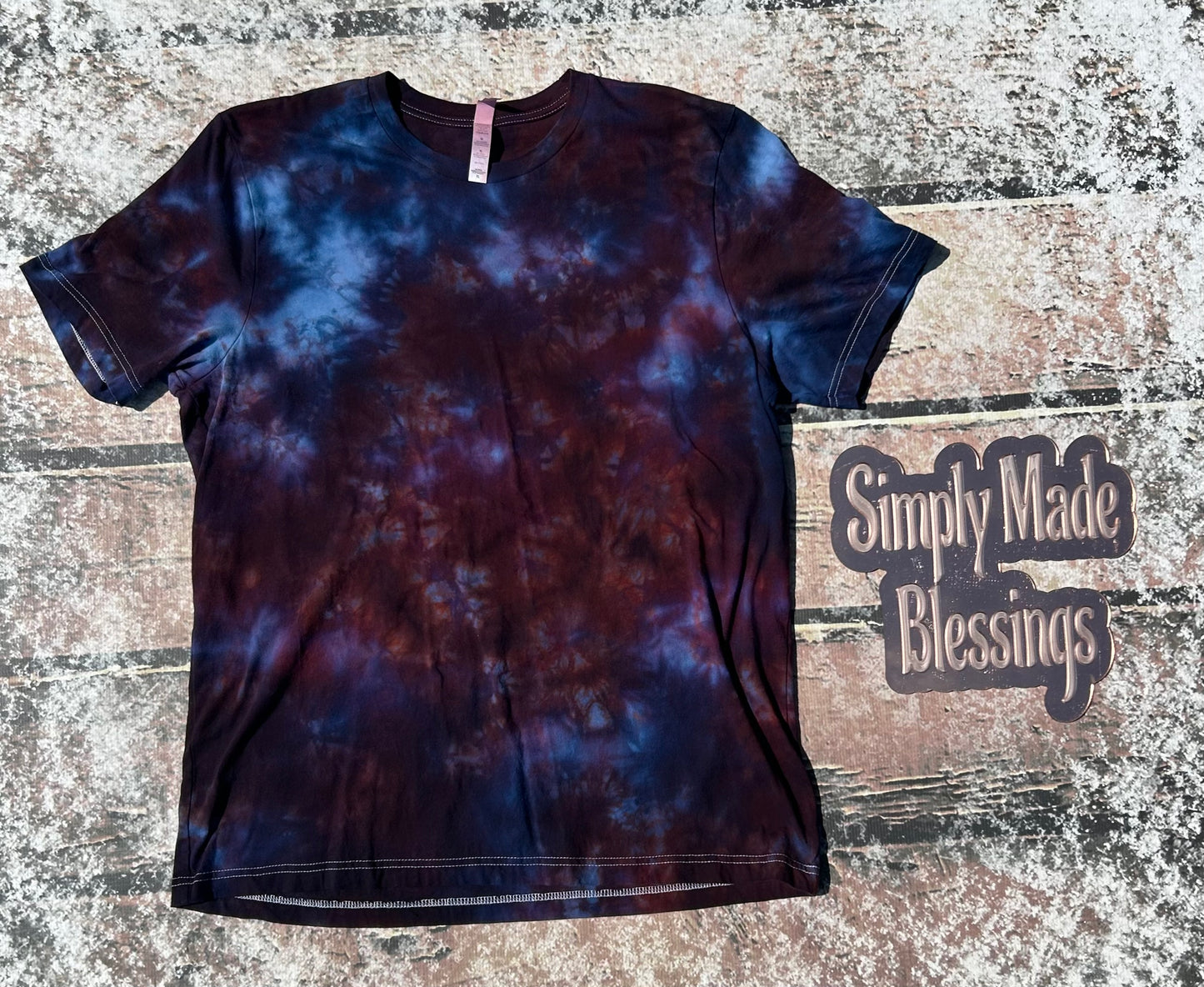 Midnight Ember Ice Dye