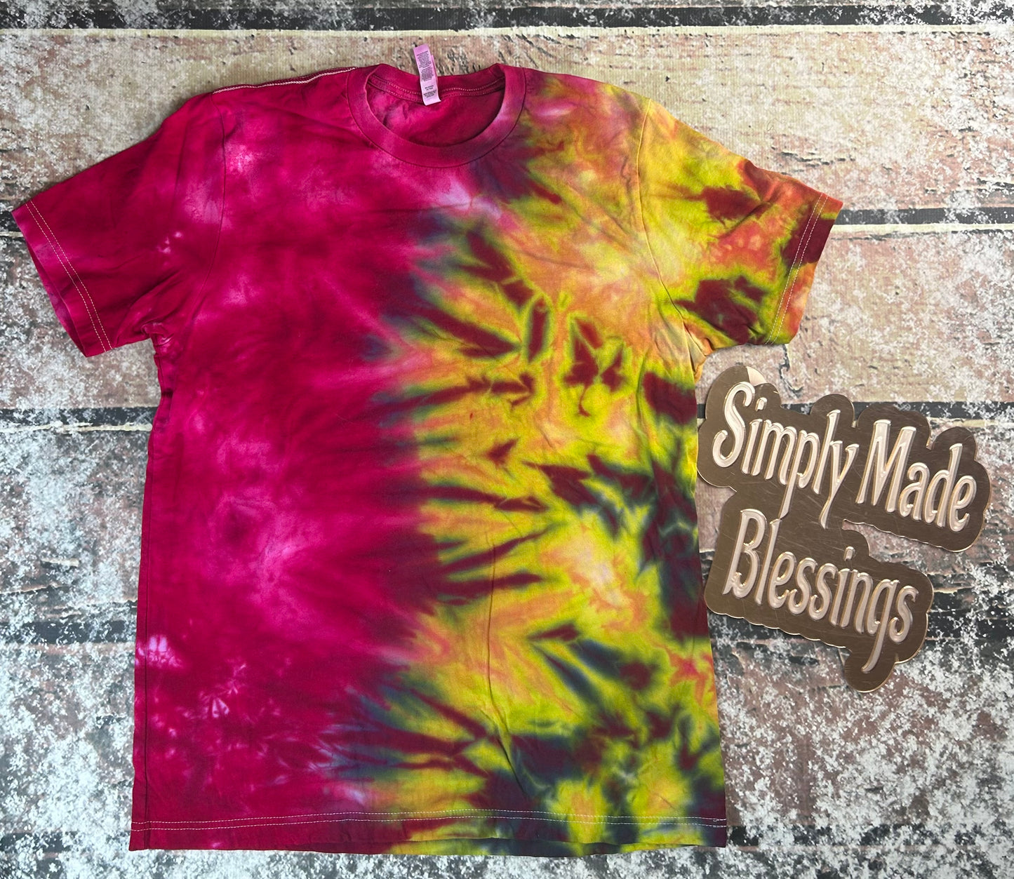 Lava Bloom Ice Dye