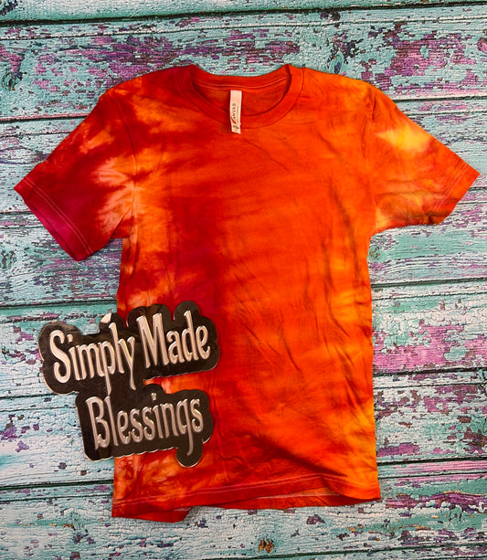 Desert Sunset Ice Dye