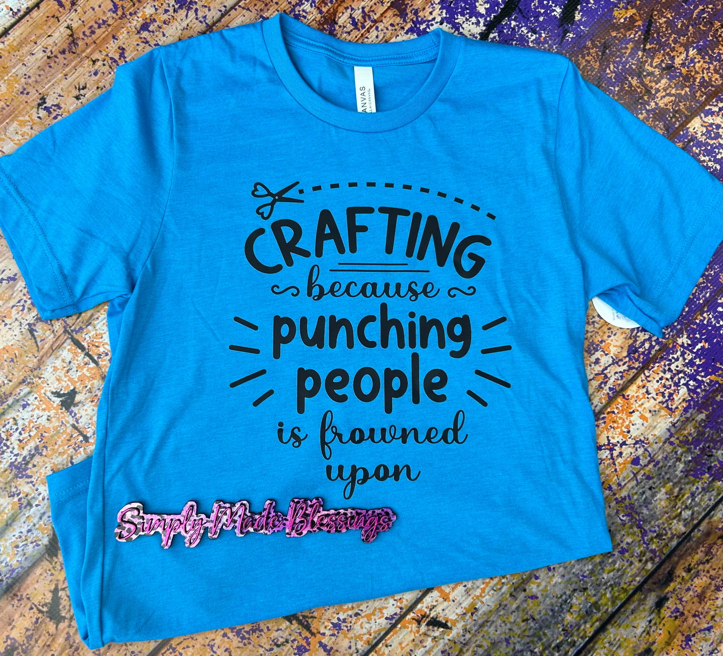 Crafting because... Tee