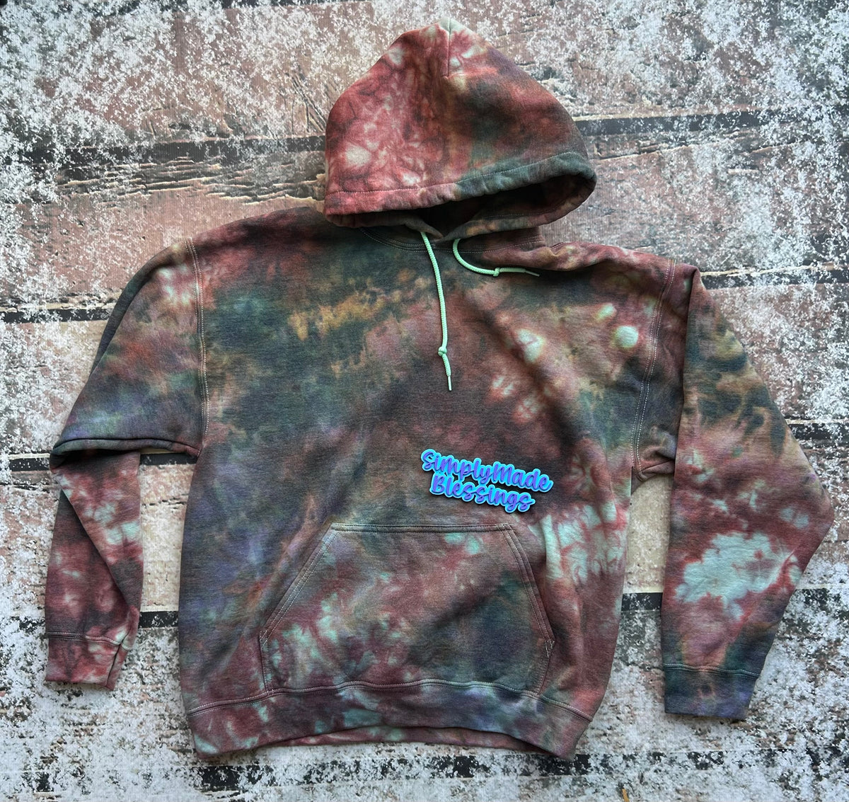 Moody Forest Ice Dye