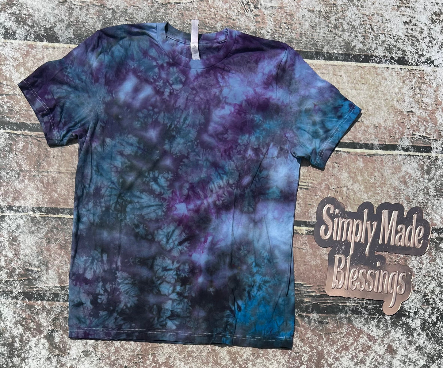 Midnight Depths Ice Dye