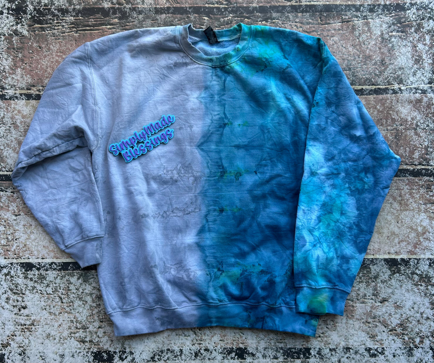 Glacial Tide Half/Half Ice Dye