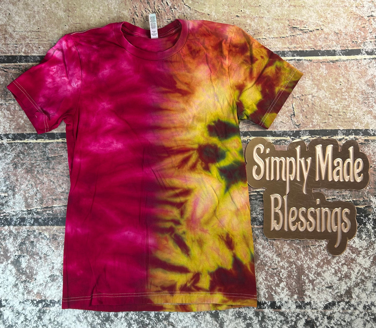 Lava Bloom Ice Dye