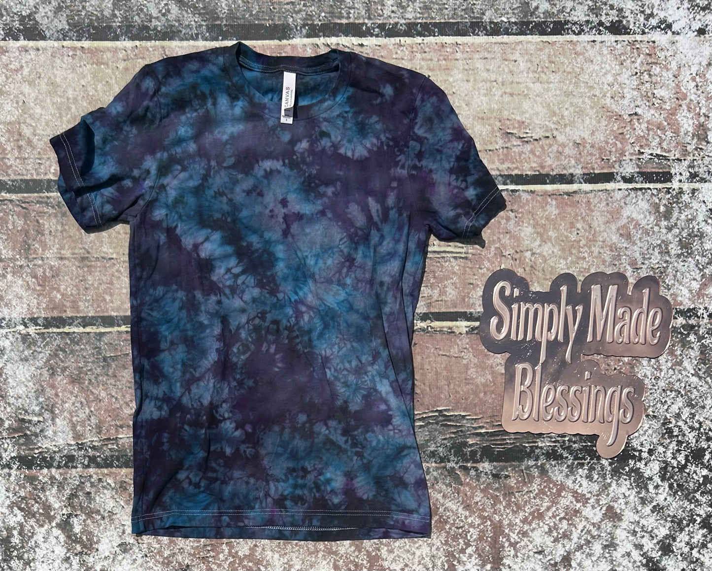 Midnight Depths Ice Dye