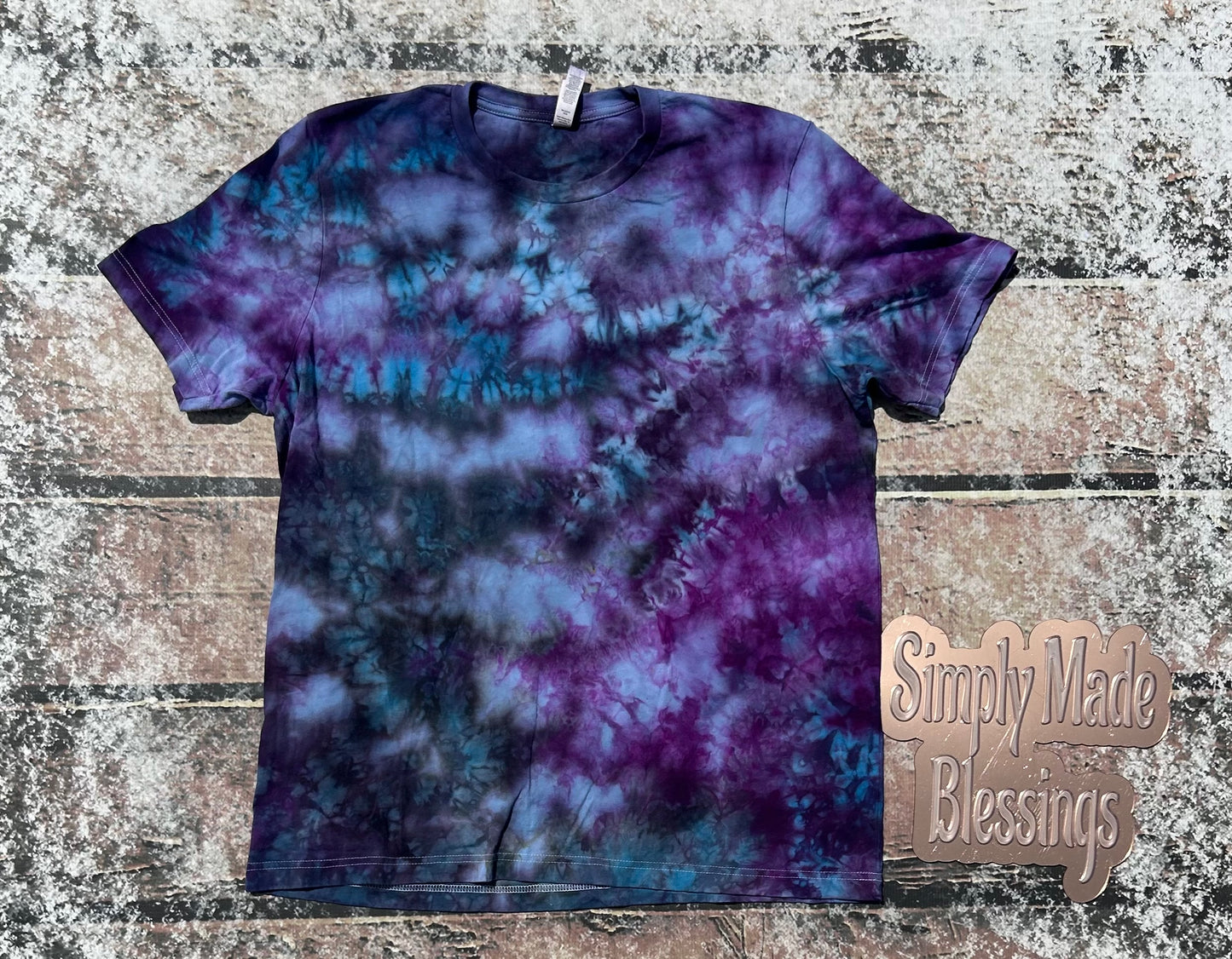Midnight Depths Ice Dye