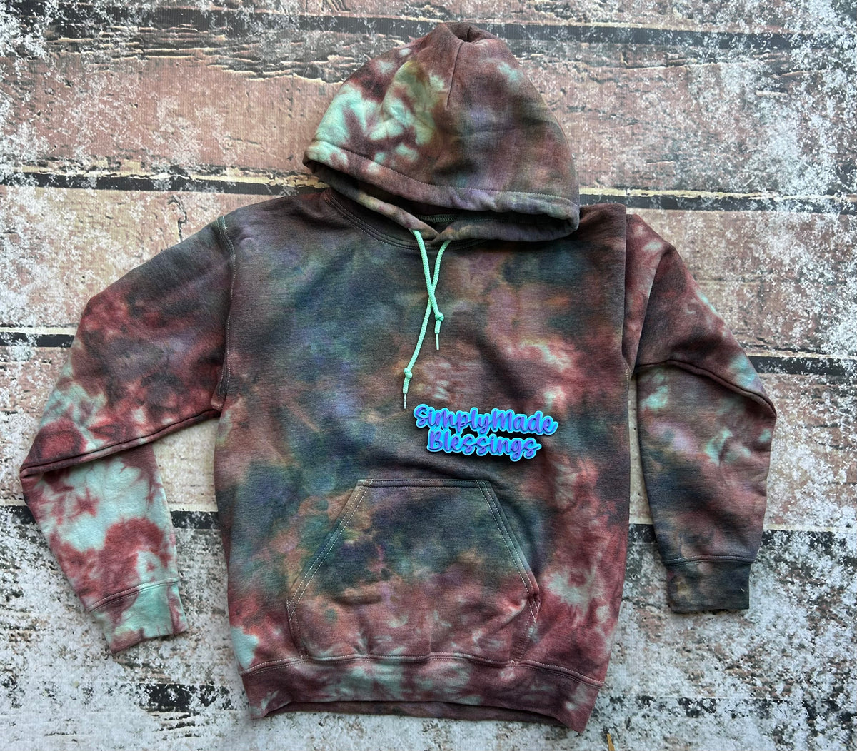 Moody Forest Ice Dye