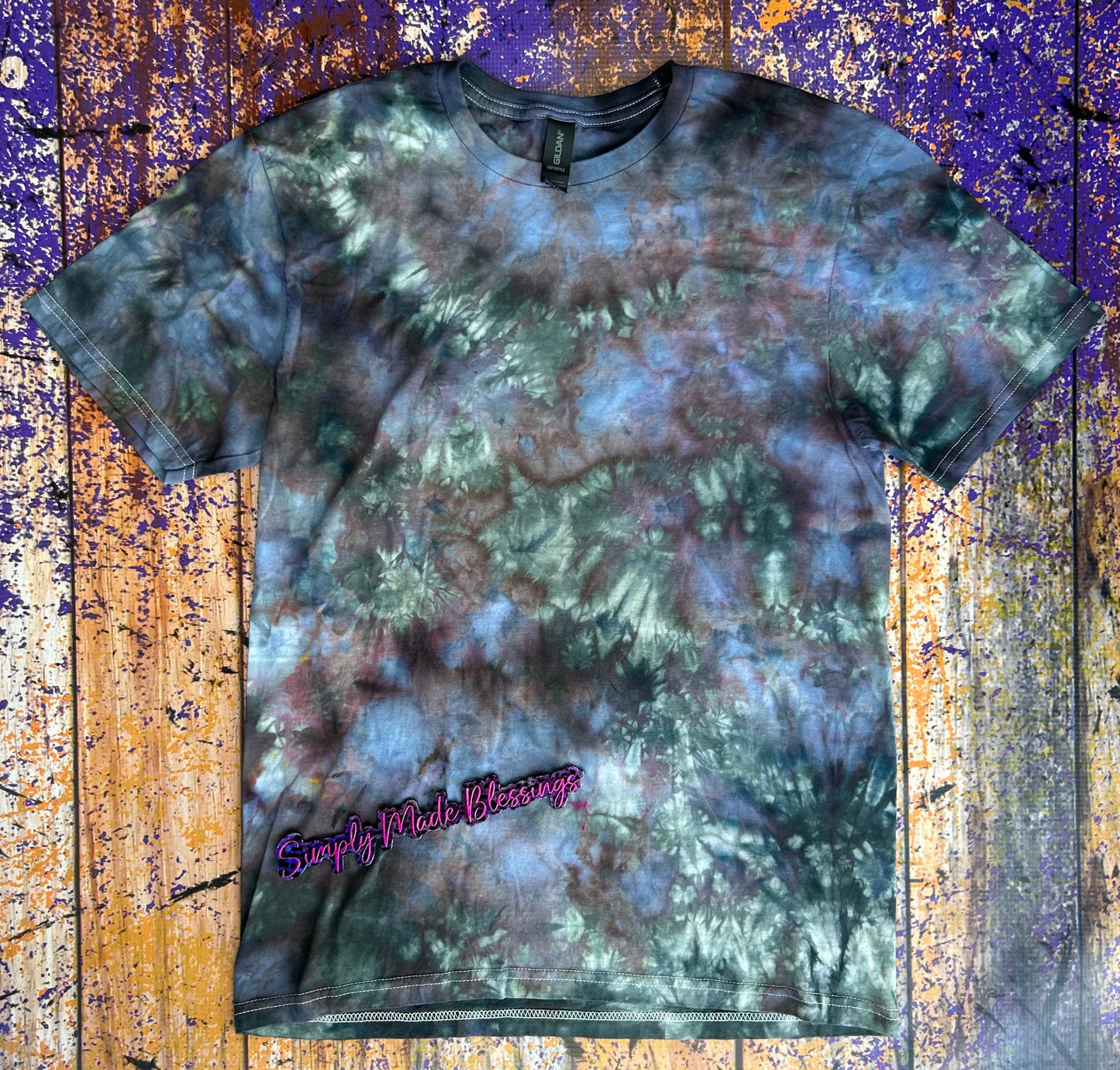 Enchanted Forest Ice Dye