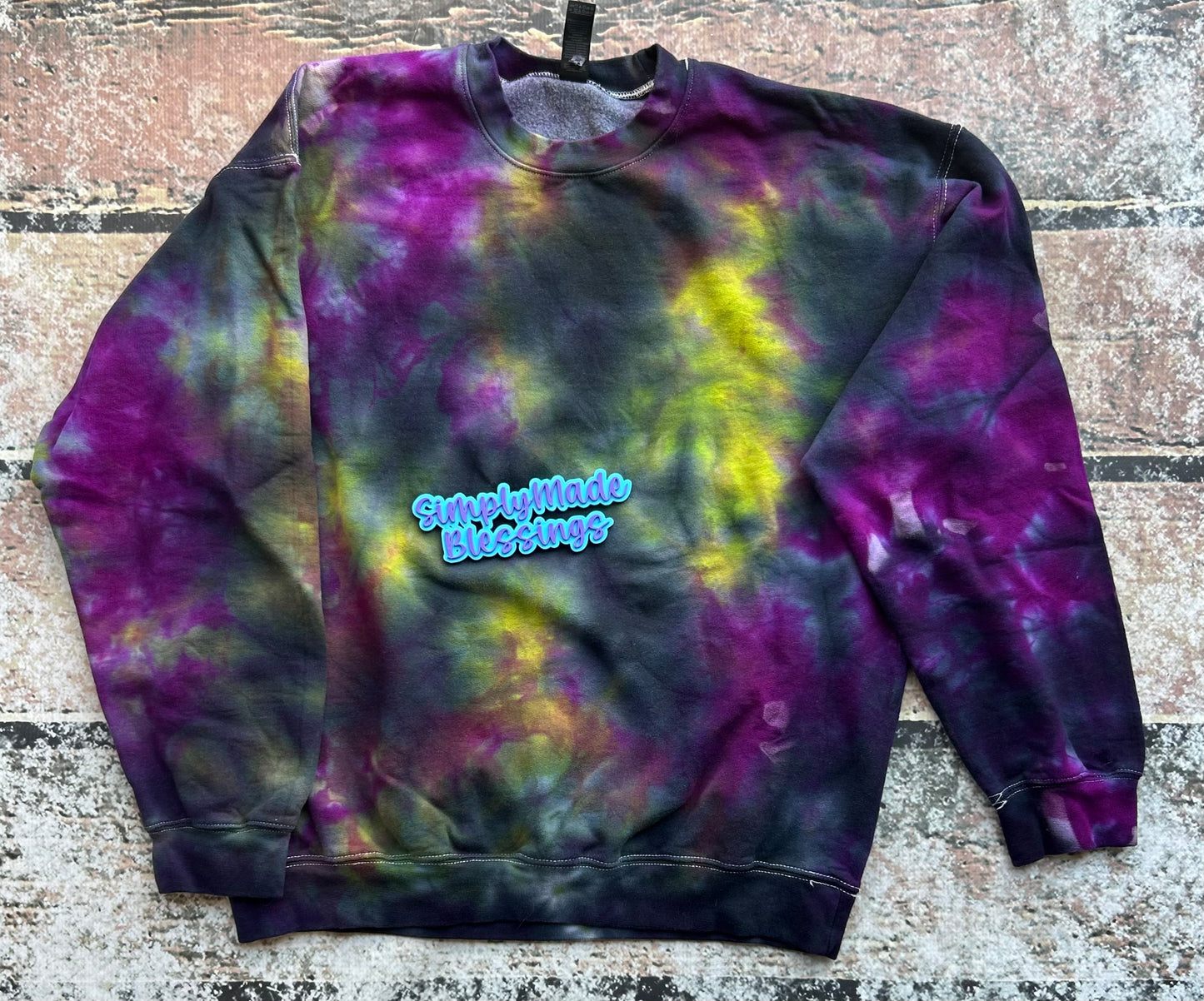Neon Nightshade Ice Dye