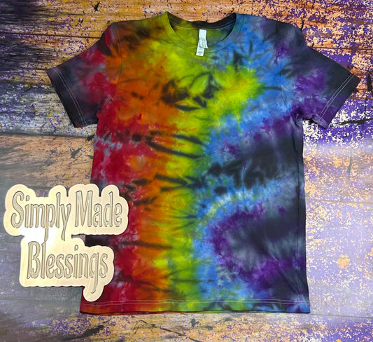 Prismatic Storm Ice Dye