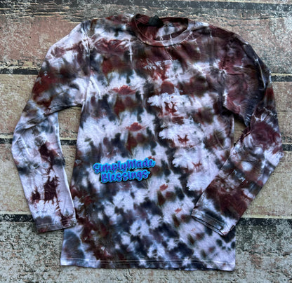 Burgandy Haze Ice Dye