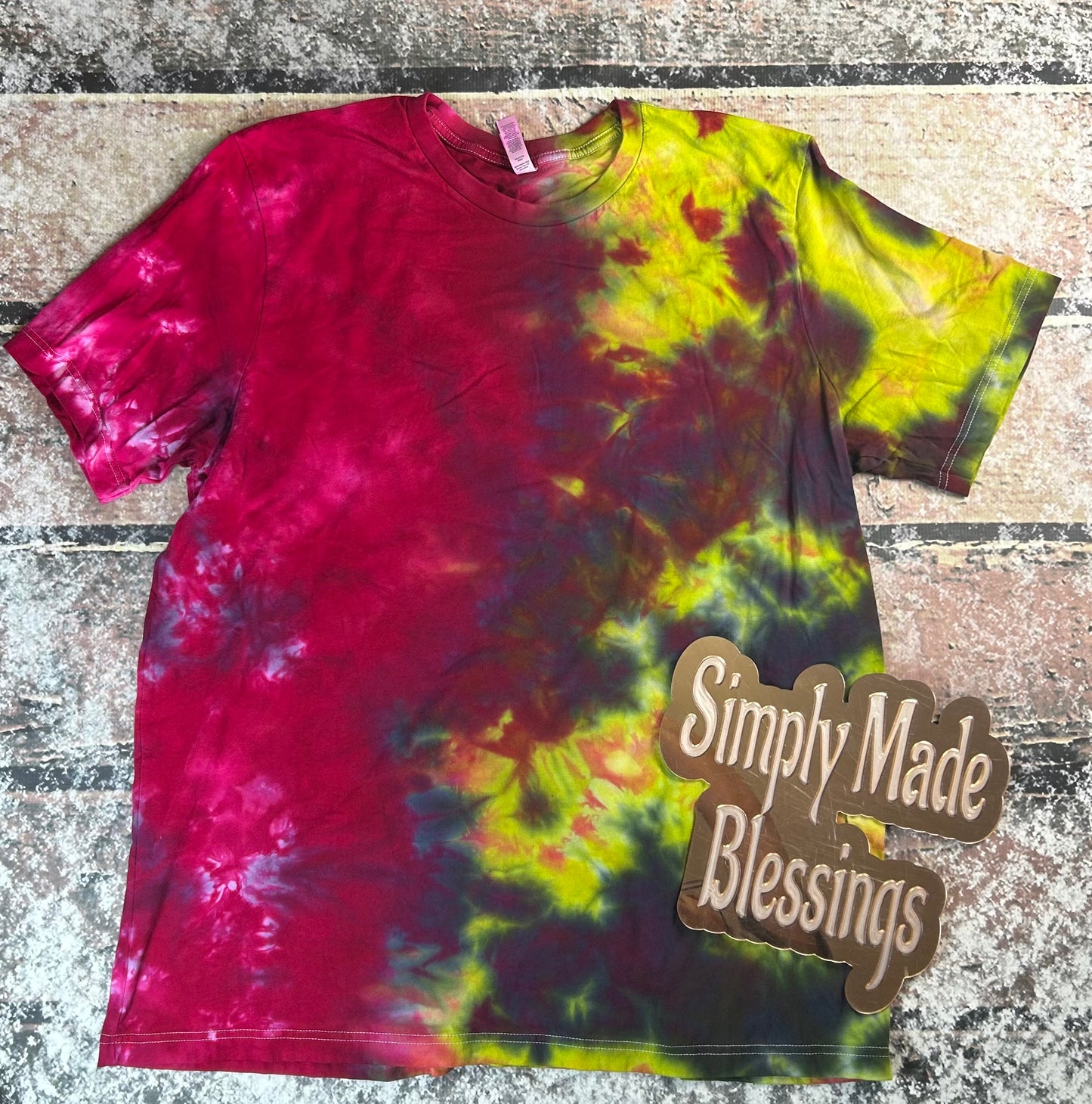 Lava Bloom Ice Dye