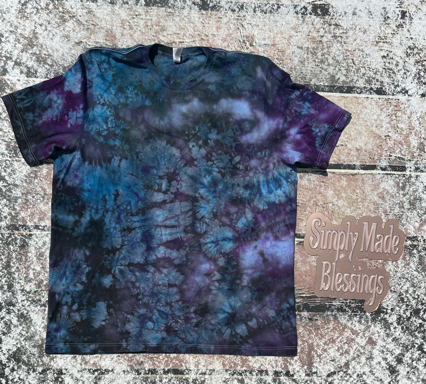 Midnight Depths Ice Dye